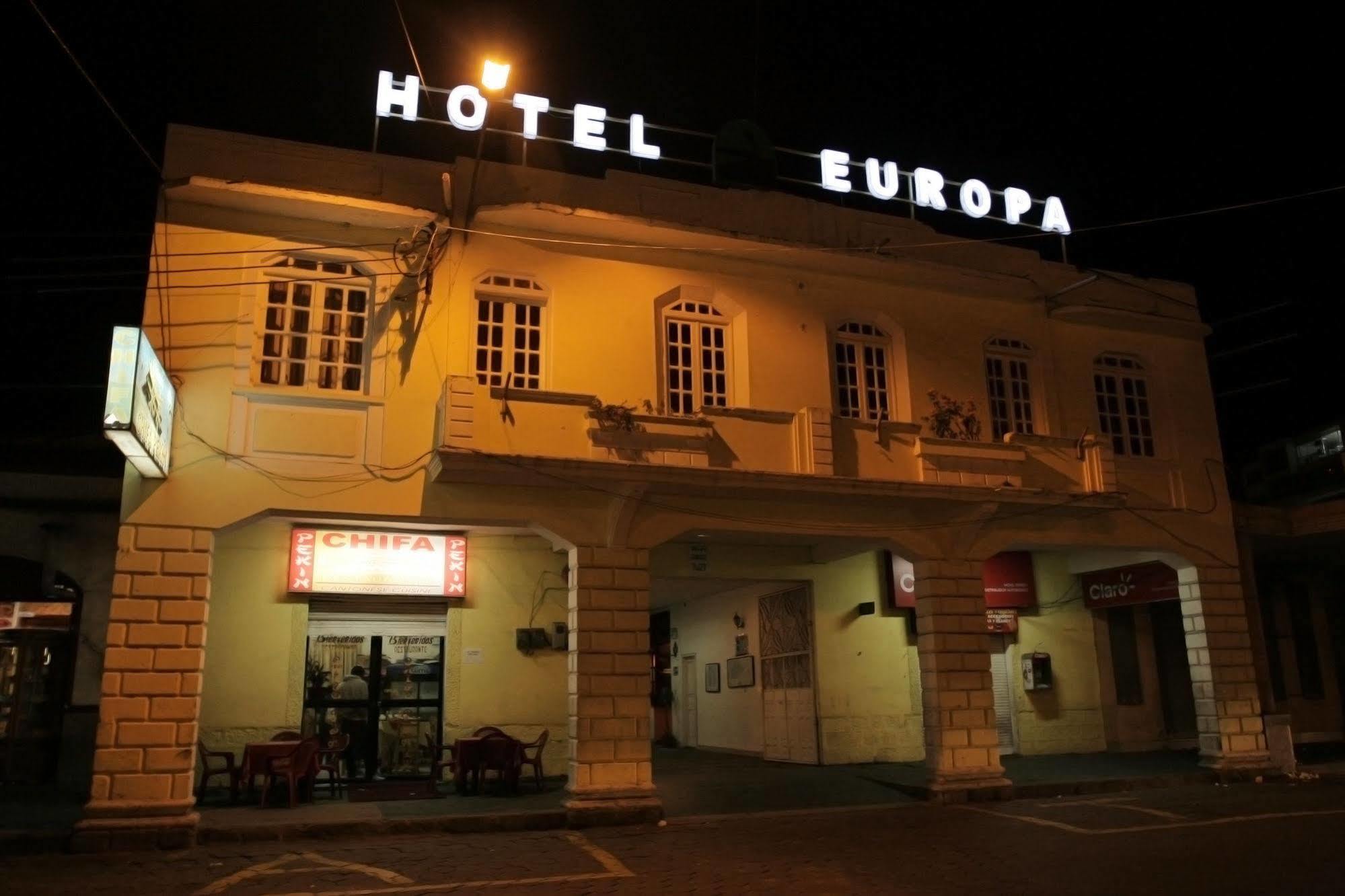 Hotel Europa Alausí Exterior foto